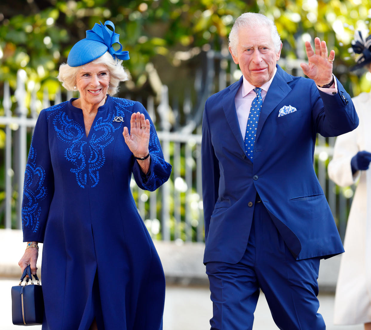 Charles and Camilla leading the Royal Family at Easter, with the coronation only weeks away. (Getty Images)