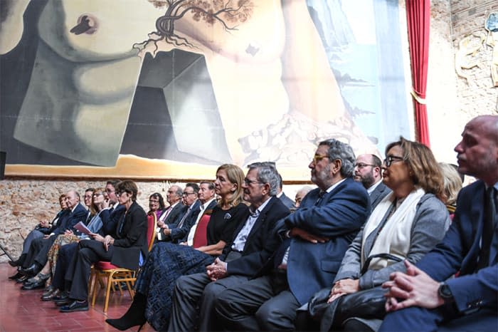 La Infanta en la inauguración de la muestra