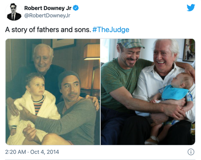 Robert Downey Jr. Mourns the Death of His Father Robert Downey Sr.