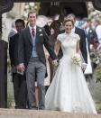 <p>Prince William's sister-in-law, <a href="https://www.townandcountrymag.com/the-scene/weddings/a9207132/pippa-middleton-wedding-updates/" rel="nofollow noopener" target="_blank" data-ylk="slk:Pippa Middleton married her longtime beau, James Matthews;elm:context_link;itc:0;sec:content-canvas" class="link ">Pippa Middleton married her longtime beau, James Matthews</a> in 2017 during a private ceremony at St. Mark's church in Englefield, Berkshire. Of course her adorable niece and nephew, Princess Charlotte and Prince George <a href="https://www.townandcountrymag.com/society/tradition/news/a8882/princess-charlotte-flower-girl/" rel="nofollow noopener" target="_blank" data-ylk="slk:served as a bridesmaid;elm:context_link;itc:0;sec:content-canvas" class="link ">served as a bridesmaid</a> and <a href="https://www.townandcountrymag.com/the-scene/weddings/a9899014/prince-george-princess-charlotte-pippa-middleton-wedding/" rel="nofollow noopener" target="_blank" data-ylk="slk:page boy for the nuptials;elm:context_link;itc:0;sec:content-canvas" class="link ">page boy for the nuptials</a>. Although Pippa's royal connections stem from her brother-in-law, Prince William, through her own marriage she will inherit a title of her own: <a href="https://www.townandcountrymag.com/society/tradition/a7072/pippa-middleton-lady-of-glen-affric/" rel="nofollow noopener" target="_blank" data-ylk="slk:Lady of Glen Affric;elm:context_link;itc:0;sec:content-canvas" class="link ">Lady of Glen Affric</a>. </p>