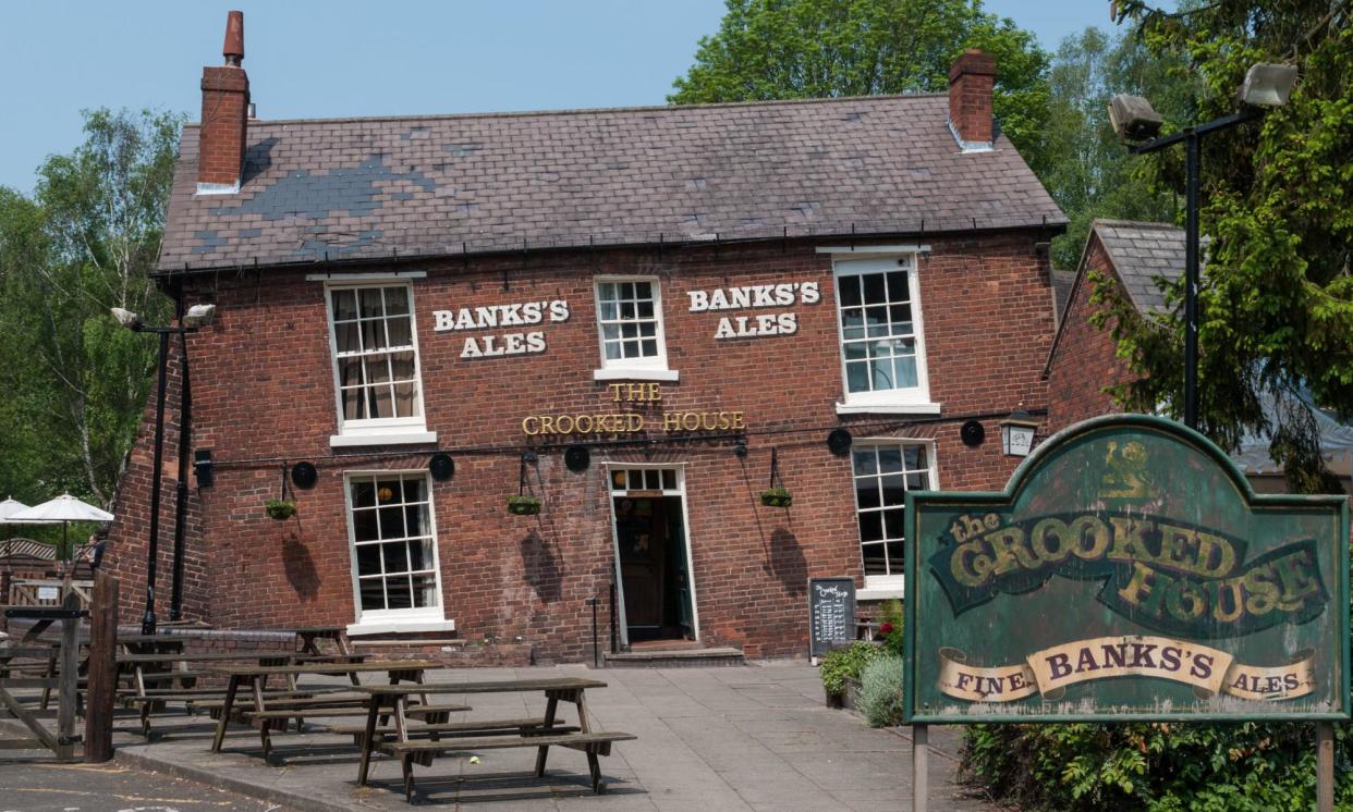 <span>How the Crooked House pub looked before the fire and demolition.</span><span>Photograph: Nick Maslen/Alamy/PA</span>