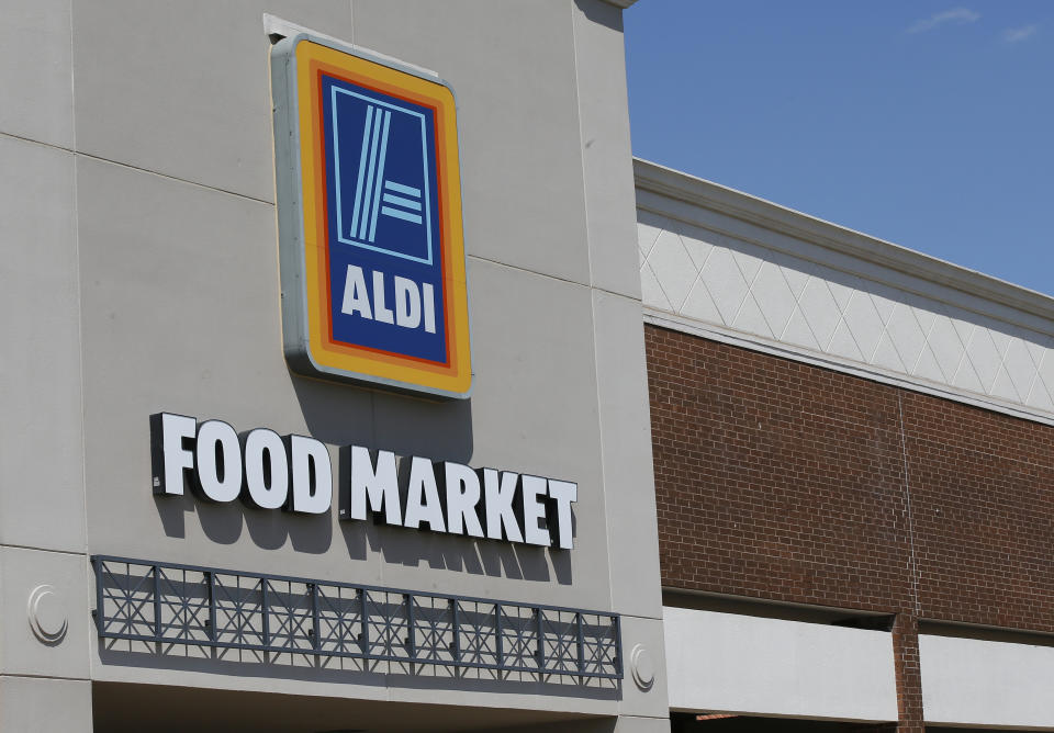 An Aldi store is pictured in Oklahoma City, Tuesday, May 30, 2017. (AP Photo/Sue Ogrocki)