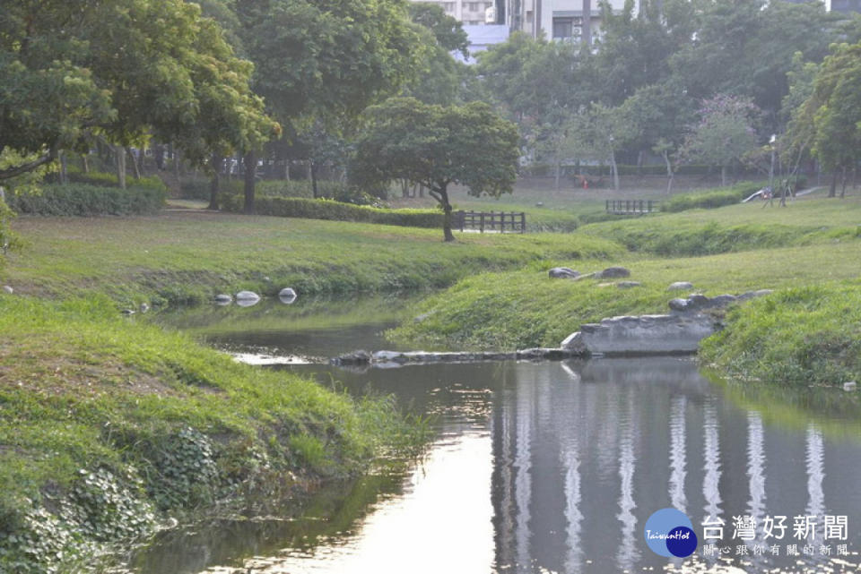 ▲檨仔林埤公園整頓有成轉型優質公園，成為高雄的都市之肺。