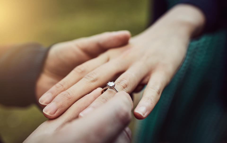 Would you say “I do” to a family heirloom? [Photo: Getty]