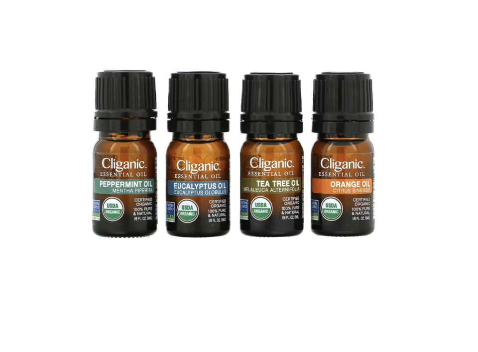 Cliganic, Essential Oils, Aromatherapy Set. (PHOTO: iHerb)