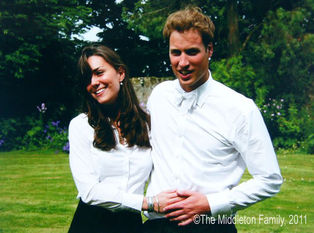 Middleton Family/Clarence House via Getty Prince William and Kate Middleton at their 2005 graduation.