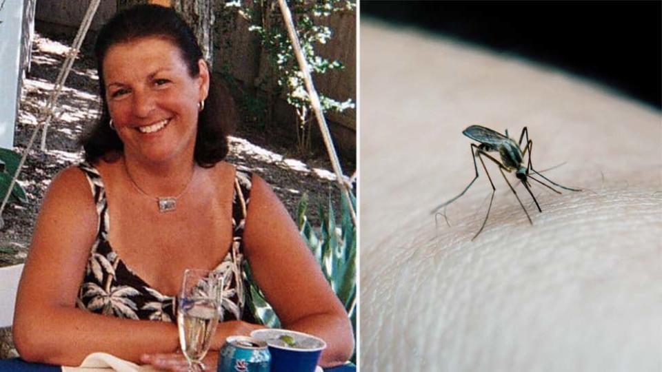 Laurie Sylvia died from EEE from a mosquito bite. 