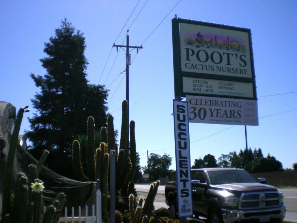 Poot's Cactus Nursery en Ripon, California