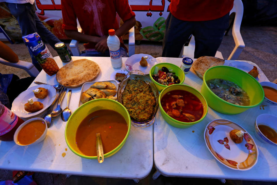 Iftar in Larabaa, Algeria