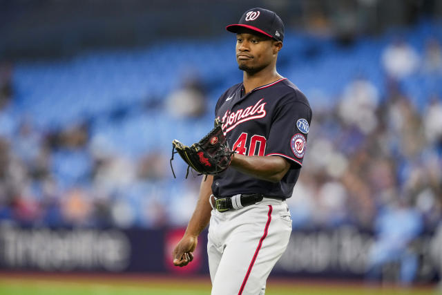 Washington Nationals' Josiah Gray strikes out 10 in impressive outing in  Atlanta - Federal Baseball