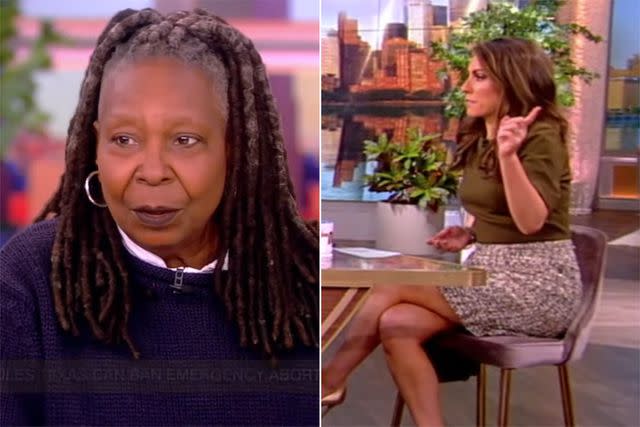 <p>ABC</p> Loud crashing noise interrupts 'The View' live on air