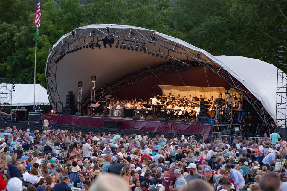 The Lancaster Festival Orchestra will accompany many performances.