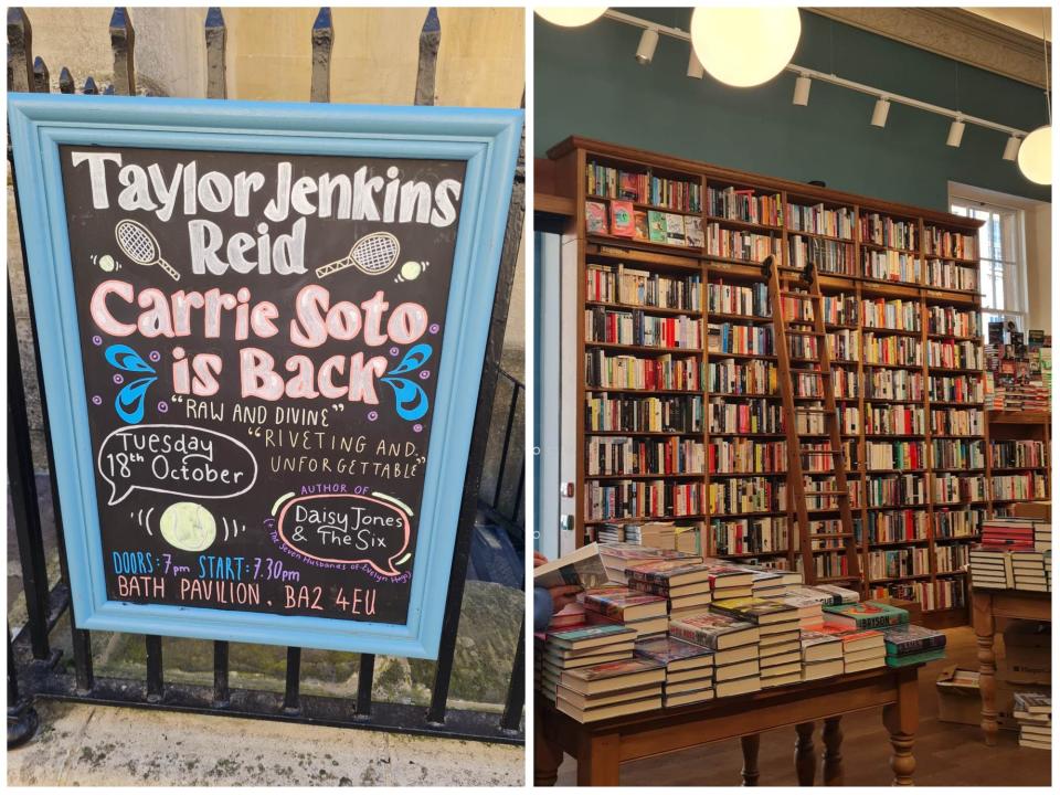 Topping and Company Booksellers in Bath, England