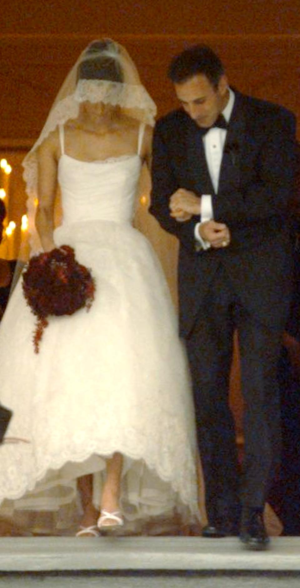 Matt Lauer married Annette Roque at Bridgehampton Presbyterian Church on Long Island in 1998. (Photo: John Roca/NY Daily News Archive via Getty Images)