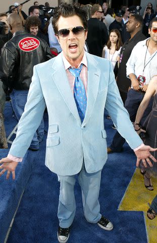 <p>J. Shearer/WireImage</p> Johnny Knoxville in 2003