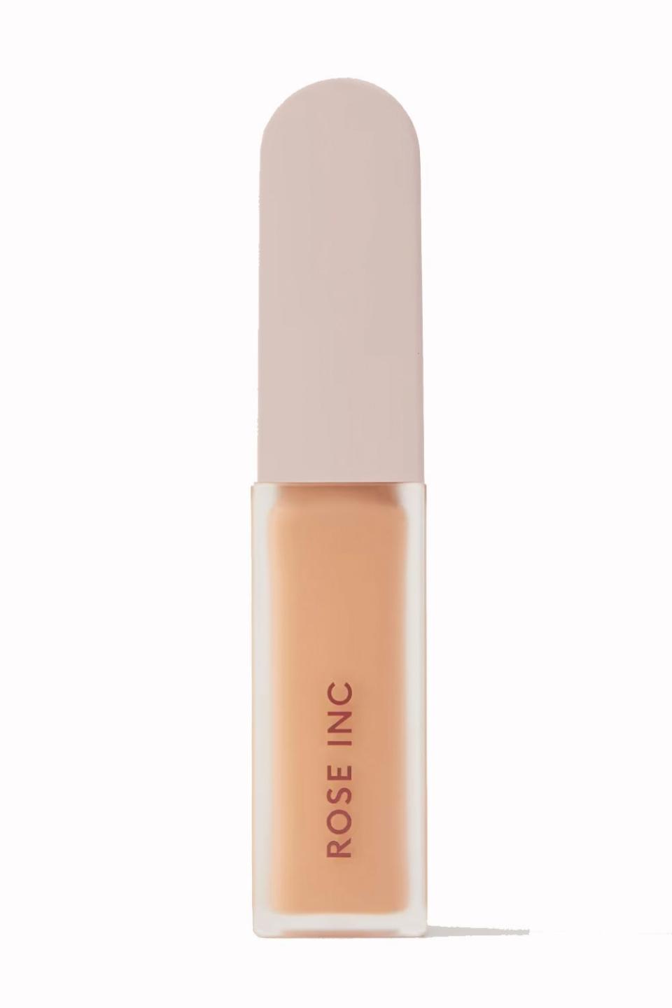 4) Rose Inc Softlight Clean Dewy Hydrating Concealer