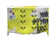 <p>Jimmie Martin, based in London creates the coolest handpainted furniture you’ve ever seen. FYI, it’s definitely not for the faint hearted. [Photo: Jimmie Martin] </p>