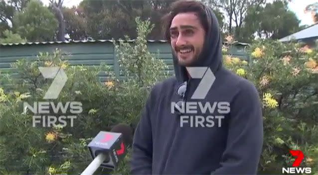 Fraser Penman. Source: 7News