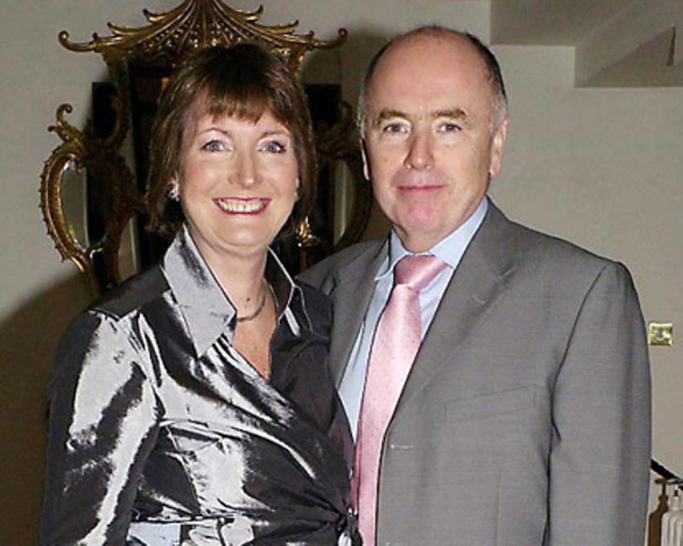 Jack Dromey with wife and Labour grandee Harriet Harman