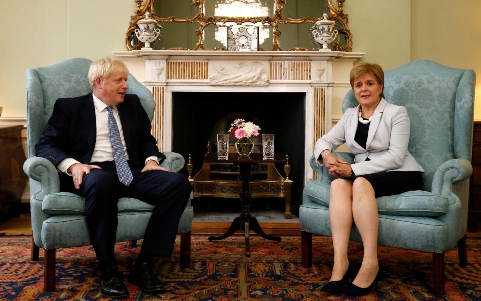 To enact regulations that went against Boris Johnson’s was almost a badge of pride for Nicola Sturgeon - Duncan McGlynn - Pool /Getty Images