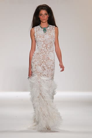 naeem khan wedding gown