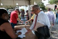 FILE PHOTO: U.S. Rep. Bobby Scott (D-VA) attends the Day of Healing and Nationwide Bell Ringing Ceremony