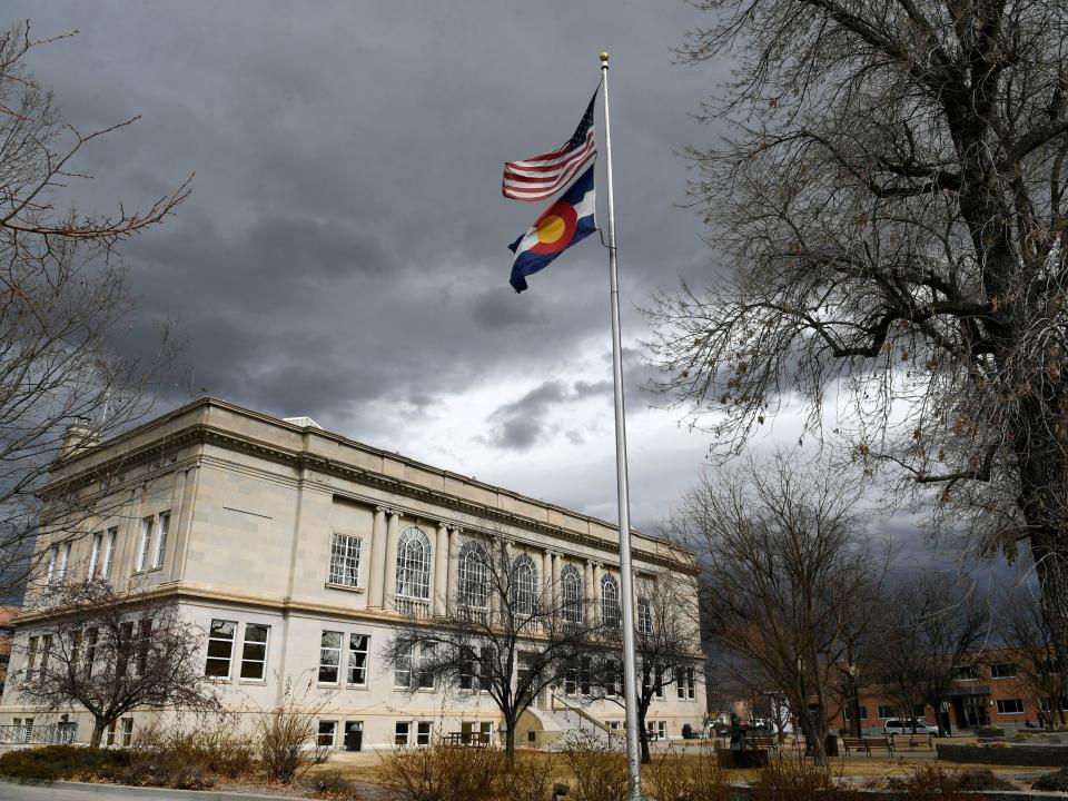 The Mesa County Court House in Grand Junction