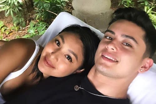 Nadine previously dated on-screen partner, James Reid