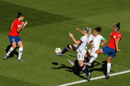 Women's World Cup - Group F - United States v Chile