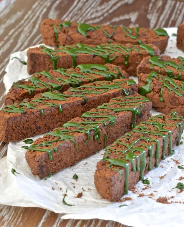 Festive Double Chocolate Biscotti<p><a href="https://parade.com/842028/melaniemcdonald/festive-double-chocolate-biscotti/" rel="nofollow noopener" target="_blank" data-ylk="slk:Melanie McDonald;elm:context_link;itc:0;sec:content-canvas" class="link ">Melanie McDonald</a></p>