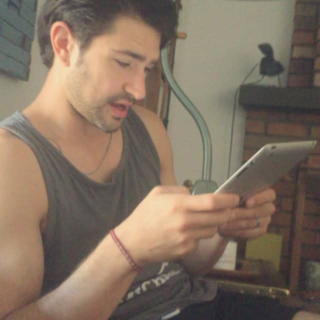 It's official! <em> Kyle XY</em> actor Matt Dallas is married to his musician fiance, Blue Hamilton! The 32-year-old actor broke the news on Instagram with the caption, "Introducing Mr. & Mr. Dallas." <strong>WATCH: 'Love Wins!' Stars Celebrate Supreme Court's Ruling to Legalize Same-Sex Marriage </strong> In light of the Supreme Court's recent ruling to make gay marriage legal in all 50 states, the couple has been receiving lots of love and support about their marriage on Instagram. Matt posted a thank you photo to supporters, writing, "Thank you everyone for all love. Sending some back at you all. #grateful #marriedvibes #mattandblue." Blue posted the same picture with the caption, "We love you all this much! Thanks for all the love and good vibes. #mattandblue #lovewagon." The couple also posted a video shouting out some of their favorite responses, including one message from a man who was with his husband 32 years before they were able to marry. <strong>PHOTOS: 18 Iconic Landmark Locations Lit Up In Rainbows to Celebrate Marriage Ruling and LGBT Pride Month </strong> Love is winning all over the place! Congrats to the happy couple! Here are all the summer celebrity weddings we can't wait for! Watch the video below.