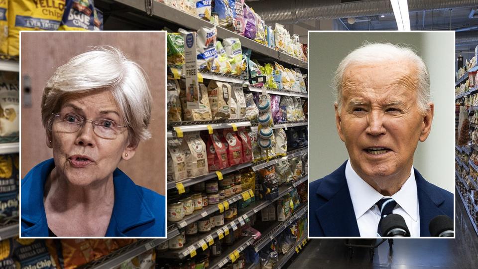 Elizabeth Warren, Joe Biden