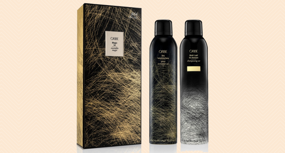 Oribe Full Size Gold Lust Dry Shampoo & Dry Texturizing Spray Set