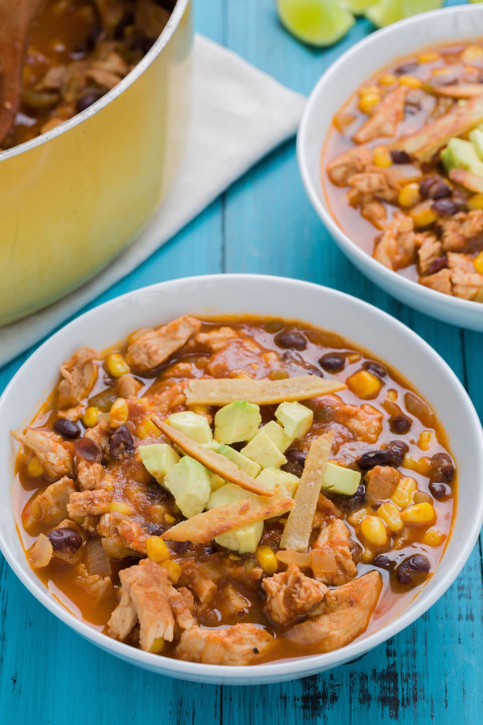 Carnitas Enchilada Soup