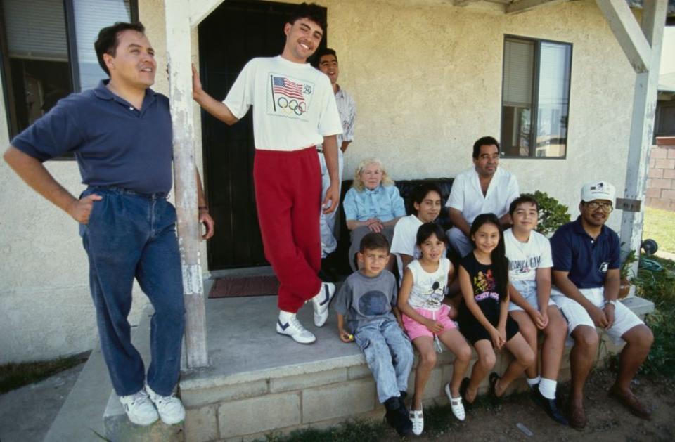 oscar de la hoya and family