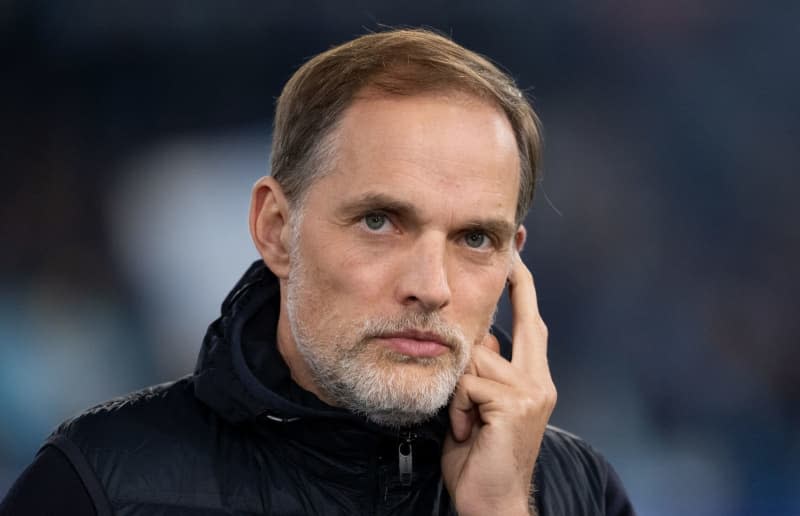Coach Thomas Tuchel of Munich arrives at the stadium before the UEFA Champions League soccer match between Lazio Rome and Bayern Munich at the Stadio Olimpico di Roma. Coach Thomas Tuchel will leave FC Bayern Munich after this season, according to media reports. Sven Hoppe/dpa