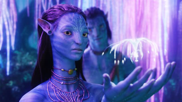 Twentieth Century Fox Zoe Saldaña and Sam Worthington in ‘Avatar’