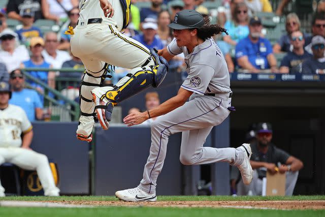 Vanessa Hudgens cheers boyfriend Cole Tucker at Pirates game