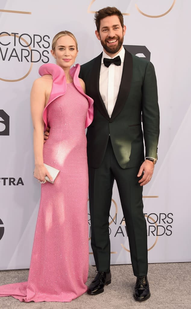 Emily Blunt, John Krasinski, 2019 SAG Awards