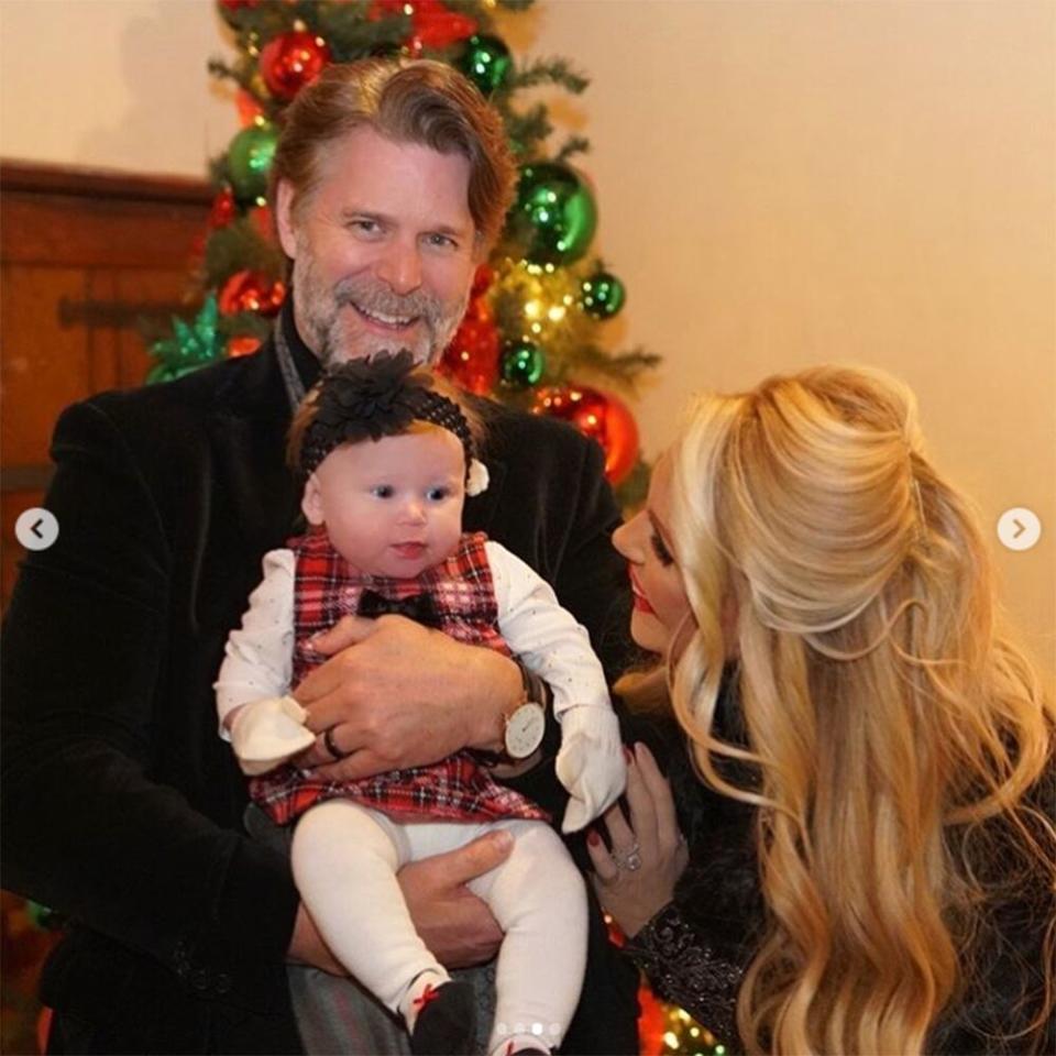 Slade Smiley and Gretchen Rossi with daughter Skylar | Gretchen Rossi/Instagram