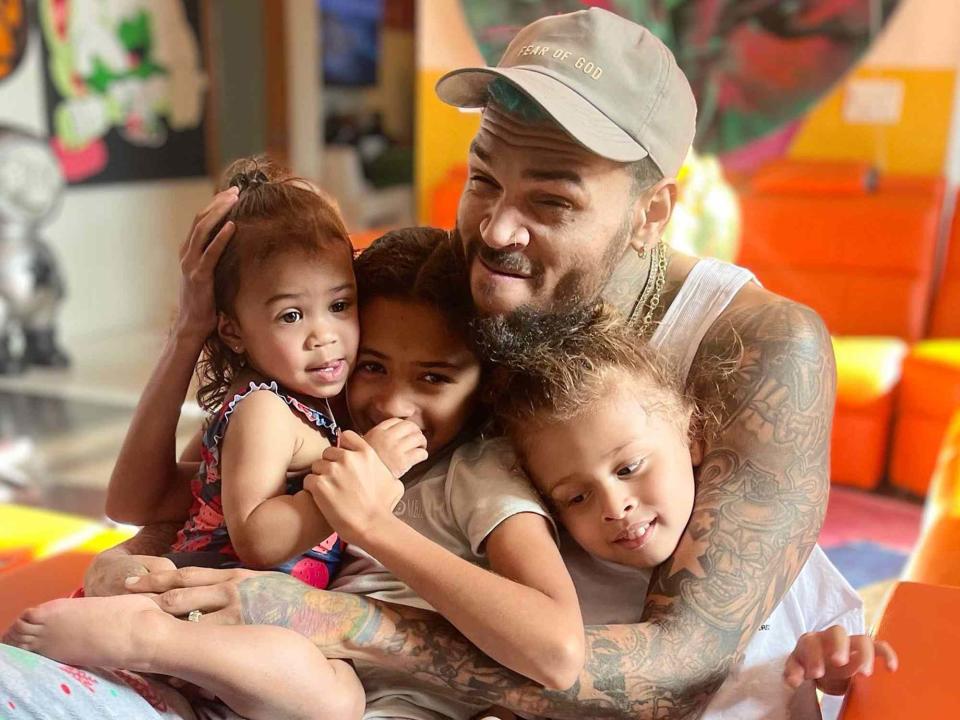 <p>Royalty Brown Instagram</p> Chris Brown and his kids: Royalty, Aeko and Lovely.