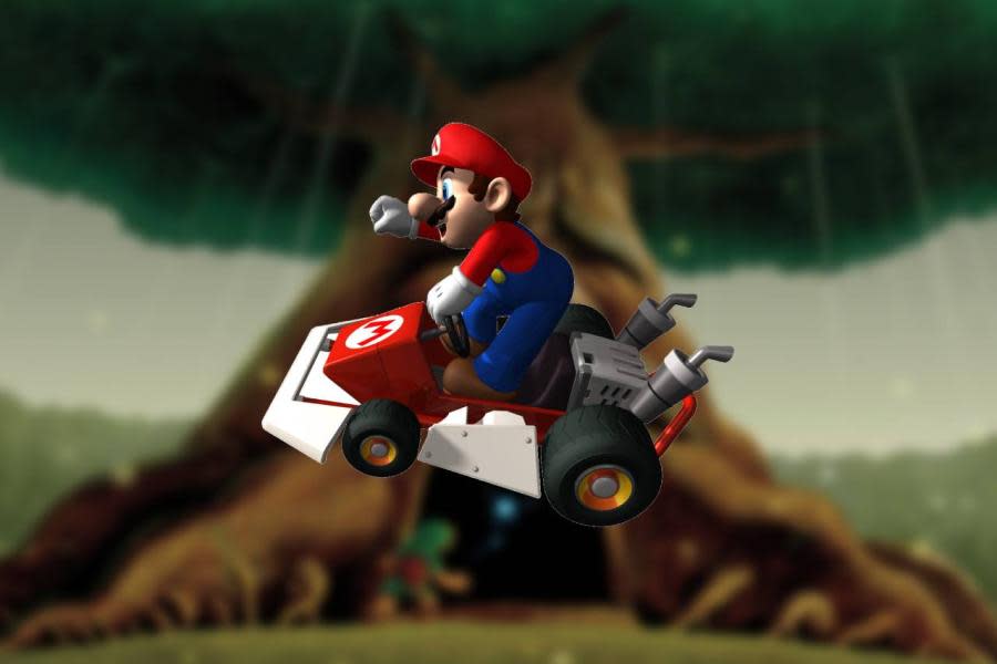 ¡Otra vez! Nintendo bloquea la pista de Mario Kart con escenarios de Zelda: Ocarina of Time