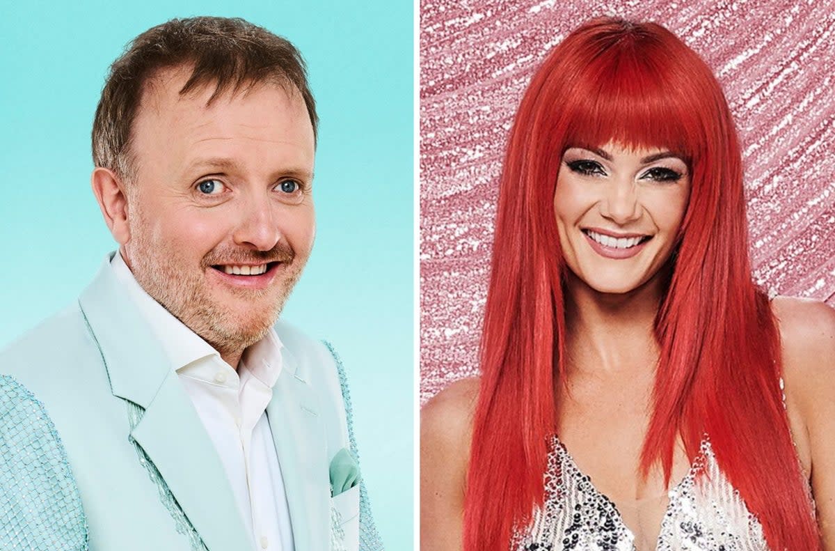 Chris McCausland est associé à Dianne Buswell (BBC)