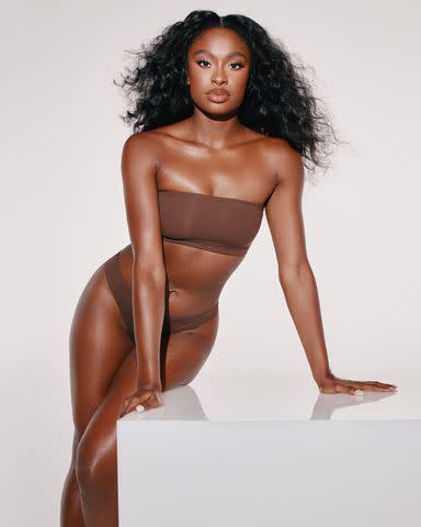 <p>Vanessa Beecroft/Skims</p> Coco Jones appears in the "Best of SKIMS" campaign.