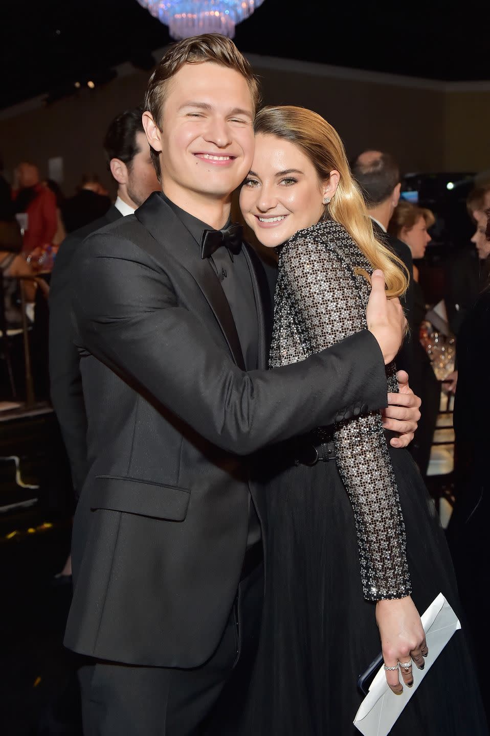 Ansel Elgort and Shailene Woodley