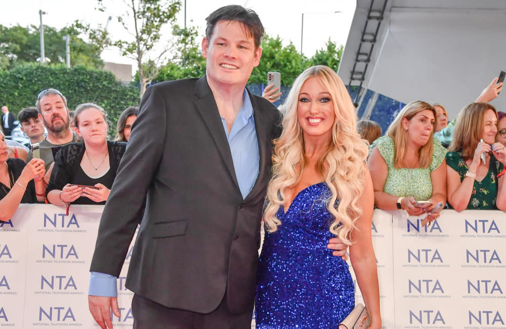 Mark Labbett and Hayley Palmer credit:Bang Showbiz