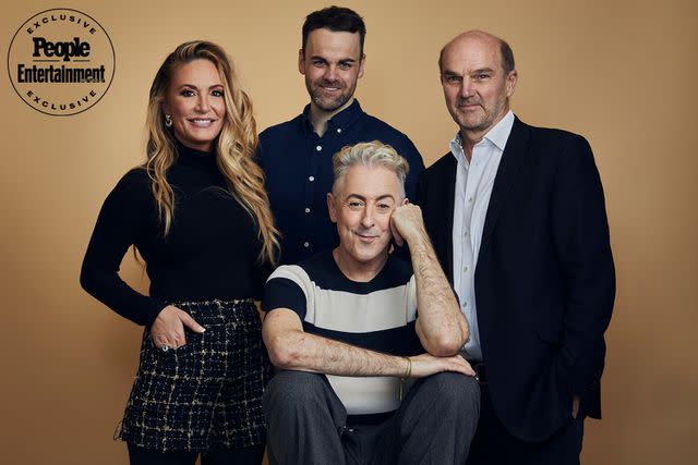 <p>JSquared Photography/Contour by Getty</p> (Clockwise from left) Kate Chastain, Sam Rees-Jones, Stephen Lambert, and Alan Cumming of 'The Traitors'