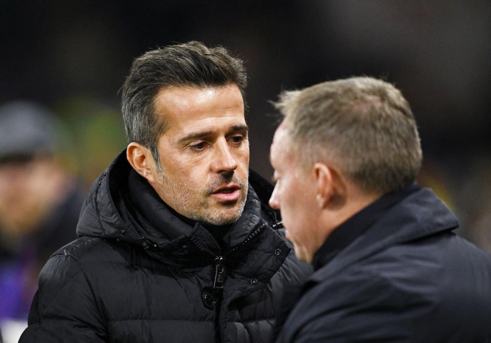 Backed: Marco Silva and Steve Cooper (REUTERS)