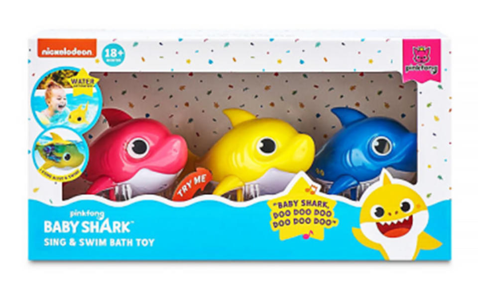 The Baby Shark toys pose a safety hazard and has resulted in 12 known injuries. (CPSC)