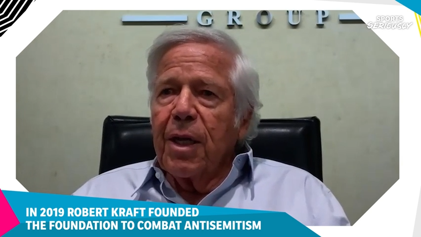 New England Patriots owner Robert Kraft speaks with USA TODAY's Ralphie Aversa about his new $25 million campaign to combat antisemitism.